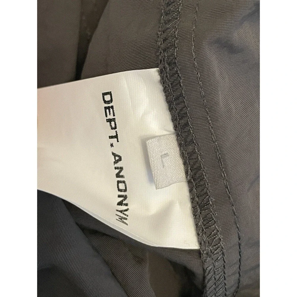 NWT Dept. Anonym Nylon Tech Performance Pants Men Size Large Gray‎ Outdoor Ankle